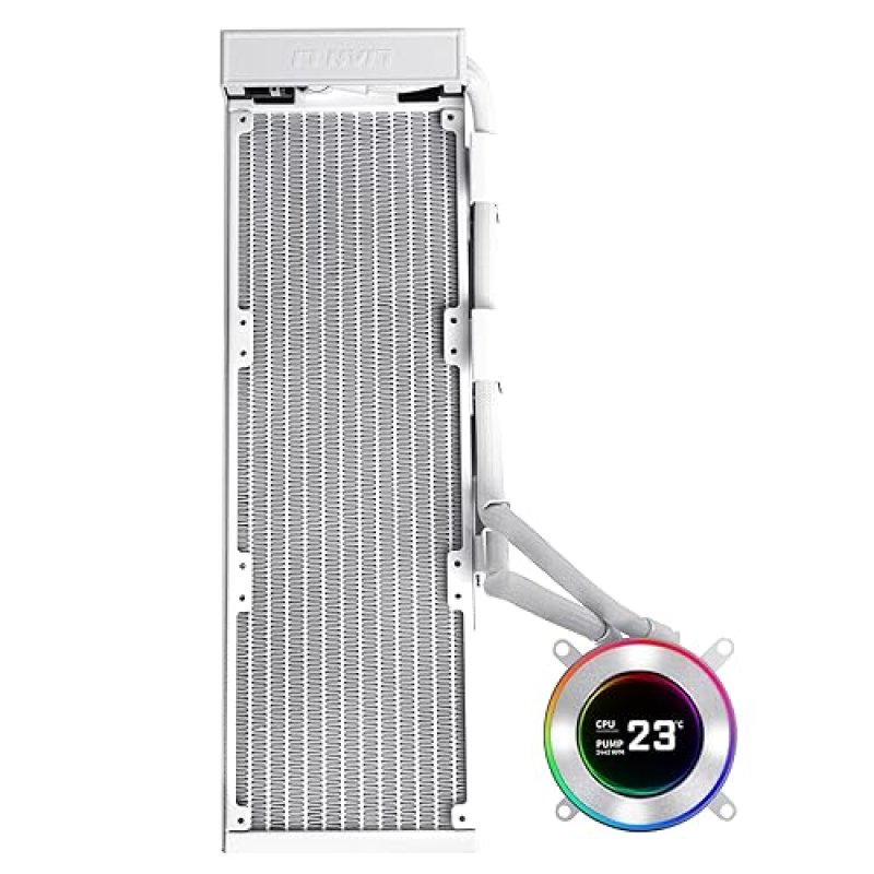 LIAN LI HYDROSHIFT II-C 360 LIQUID CPU COOLER WITH LCD SCREEN, SLIDE-TUBE, MULTI-MODE CONTROL