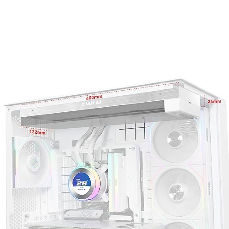 LIAN LI HYDROSHIFT II-C 360 LIQUID CPU COOLER WITH LCD SCREEN, SLIDE-TUBE, MULTI-MODE CONTROL
