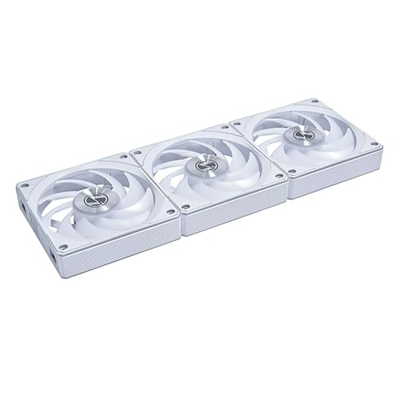 LIAN LI UNI FAN CL120 ARGB PWM WHITE PC CASE FAN 28MM FDB LOW NOISE WIRELESS CONTROL