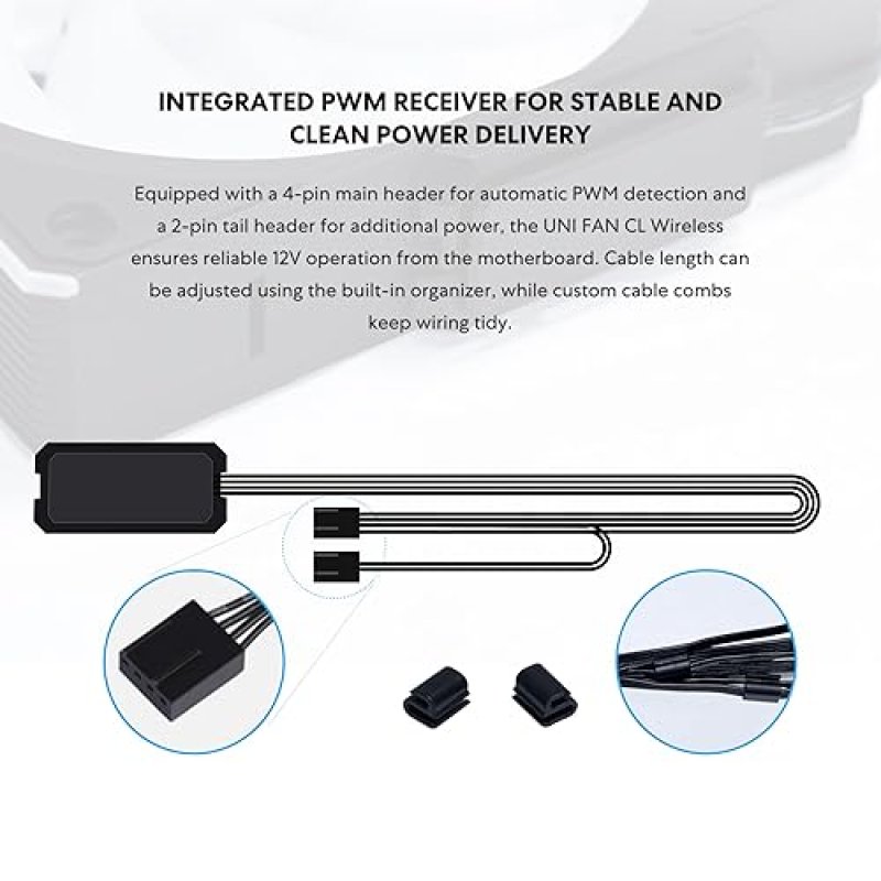 LIAN LI UNI FAN CL120 ARGB 120MM PWM FANS TRIPLE PACK WITH WIRELESS RGB CONTROLLER BLACK