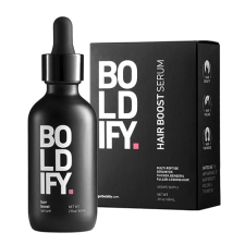 BOLDIFY HAIR GROWTH SERUM 2OZ 30 NATURAL BOOSTERS 4 PEPTIDES FOR THICKER, FULLER HAIR