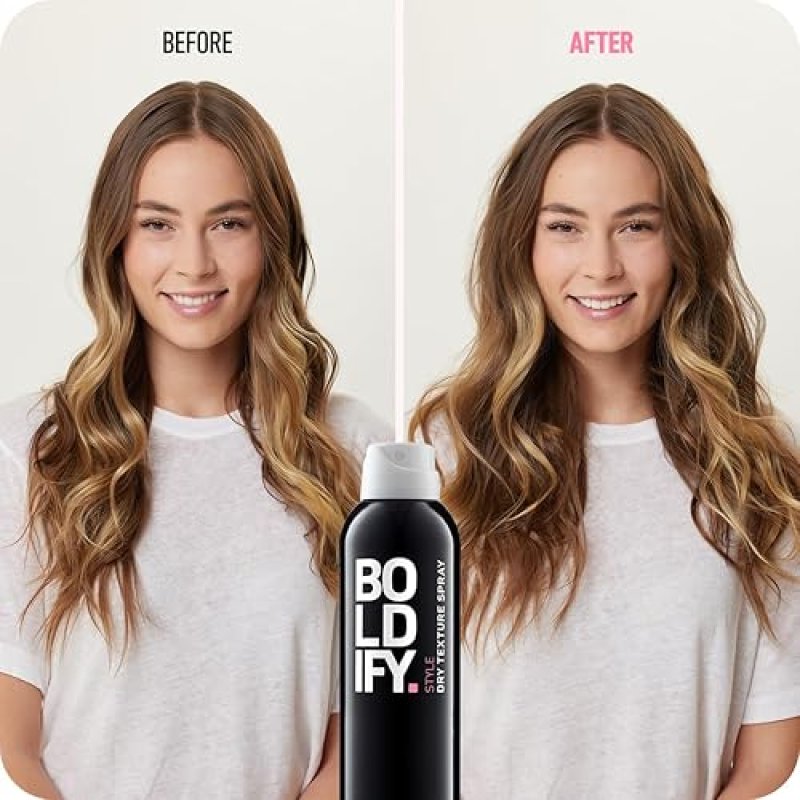 BOLDIFY DRY TEXTURE SPRAY VOLUMIZING TEXTURIZING SPRAY FOR FINE HAIR, MEN WOMEN