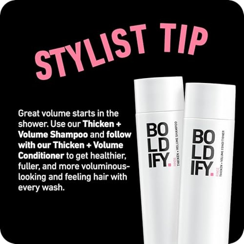 BOLDIFY DRY TEXTURE SPRAY VOLUMIZING TEXTURIZING SPRAY FOR FINE HAIR, MEN WOMEN