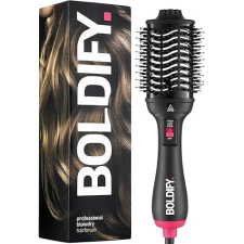 BOLDIFY PROFESSIONAL BLOW DRY BRUSH WITH BOARCRAFT CHARCOAL, VOLUMTECH , ANTI-FRIZZ ION TECH