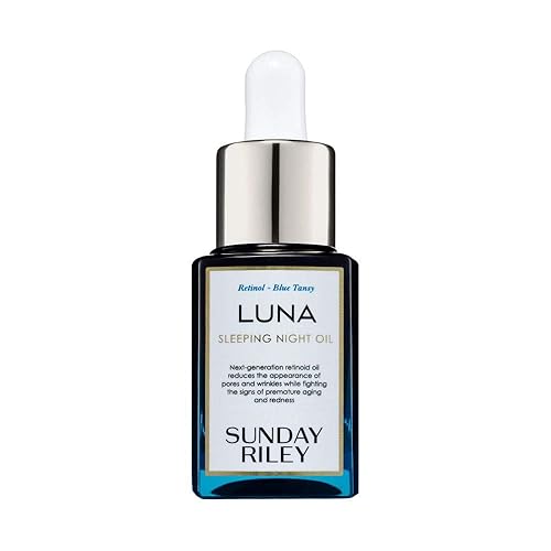 SUNDAY RILEY LUNA RETINOL NIGHT FACE OIL ANTI-AGING SLEEPING SERUM FOR SMOOTH SKIN