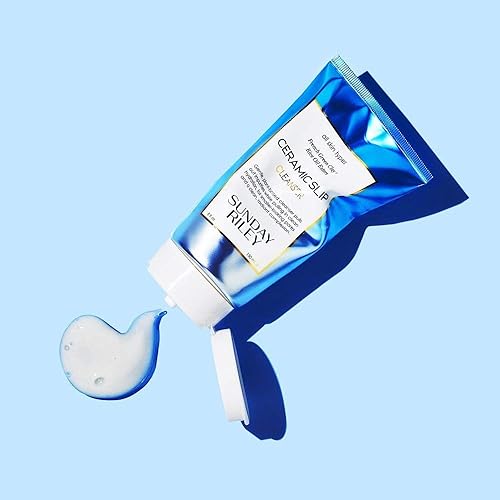 SUNDAY RILEY CERAMIC SLIP CLEANSER 5 FL OZ GENTLE FACIAL CLEANSER FOR ALL SKIN TYPES, PACK OF 1