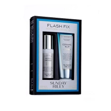 SUNDAY RILEY FLASH FIX KIT 1.27 FL OZ INSTANT SKIN BRIGHTENING AND HYDRATION TREATMENT