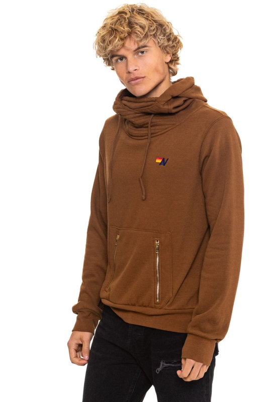 AVIATOR NATION NINJA PULLOVER HOODIE - CINNAMON