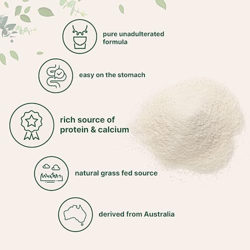 MICRO INGREDIENTS GOAT MILK POWDER 2 LB GRASS-FED AUSTRALIAN SOURCE HIGH PROTEIN CALCIUM PROBIOTICS
