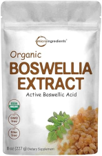 MICRO INGREDIENTS ORGANIC BOSWELLIA SERRATA EXTRACT POWDER 8OZ - 65 BOSWELLIC ACID, JOINT BONE SUPPORT, NON-GMO