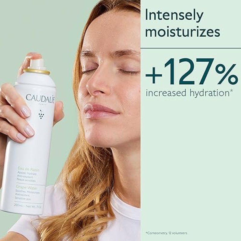 CAUDALIE BEAUTY ELIXIR GRAPE WATER FACE MIST TRAVEL DUO HYDRATING FACIAL SPRAYS