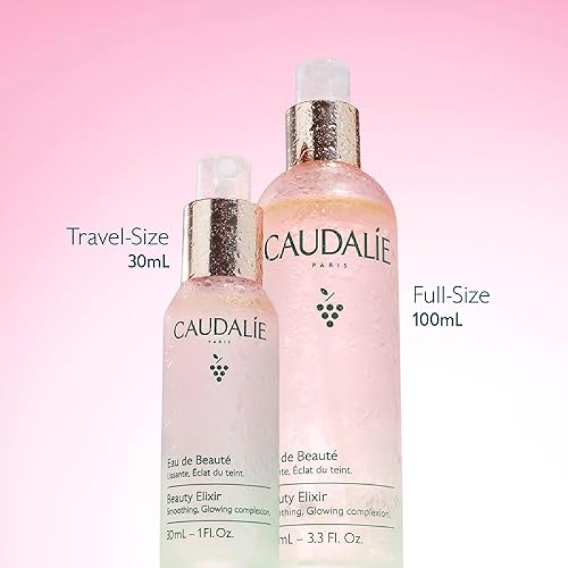 CAUDALIE BEAUTY ELIXIR FACE MIST TONER TIGHTENS PORES, REDUCES DULLNESS, SETS MAKEUP