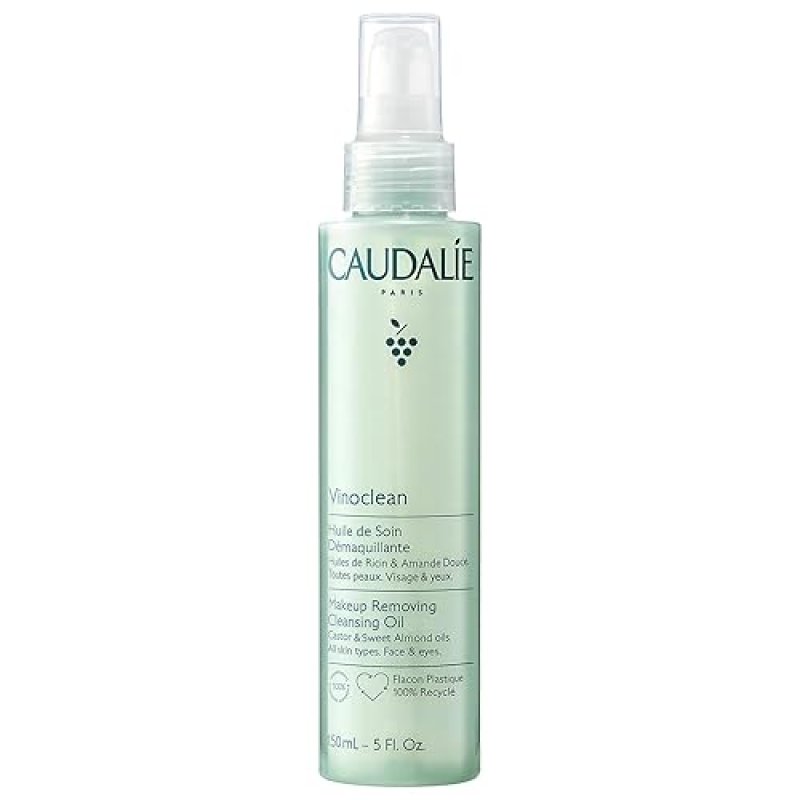 CAUDALIE VINOCLEAN CLEANSING OIL - WATERPROOF MAKEUP REMOVER FOR GENTLE MAKEUP REMOVAL