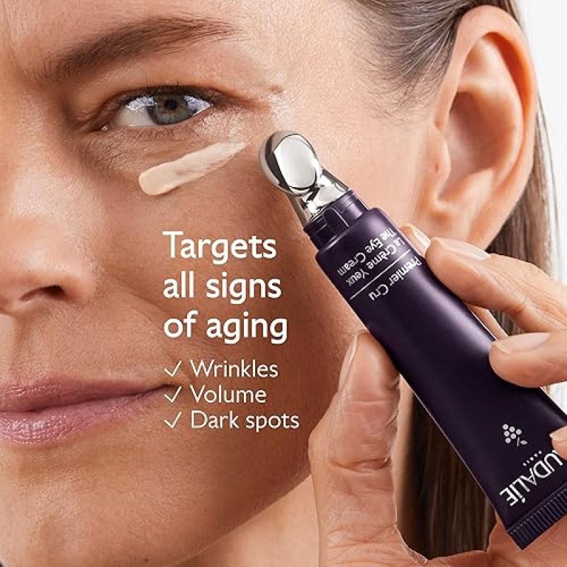 CAUDALIE PREMIER CRU ANTI-AGING EYE CREAM 15ML FOR FINE LINES AND WRINKLES TREATMENT