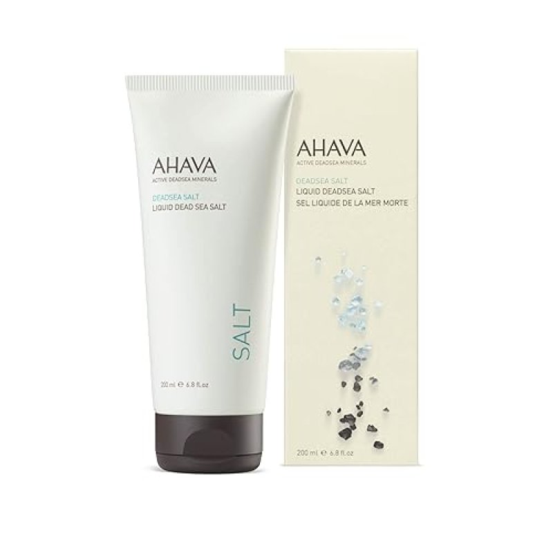 AHAVA DEAD SEA SALT GEL IN-SHOWER SPA TREATMENT WITH OSMOTER GRAPEFRUIT OIL, 6.8 FL.OZ