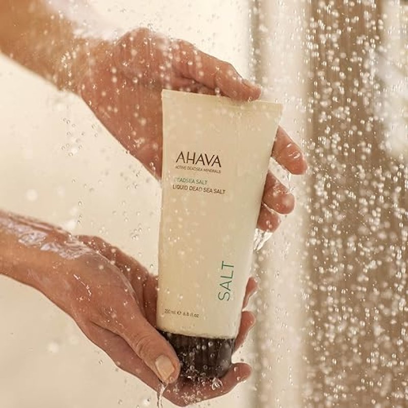 AHAVA DEAD SEA SALT GEL IN-SHOWER SPA TREATMENT WITH OSMOTER GRAPEFRUIT OIL, 6.8 FL.OZ