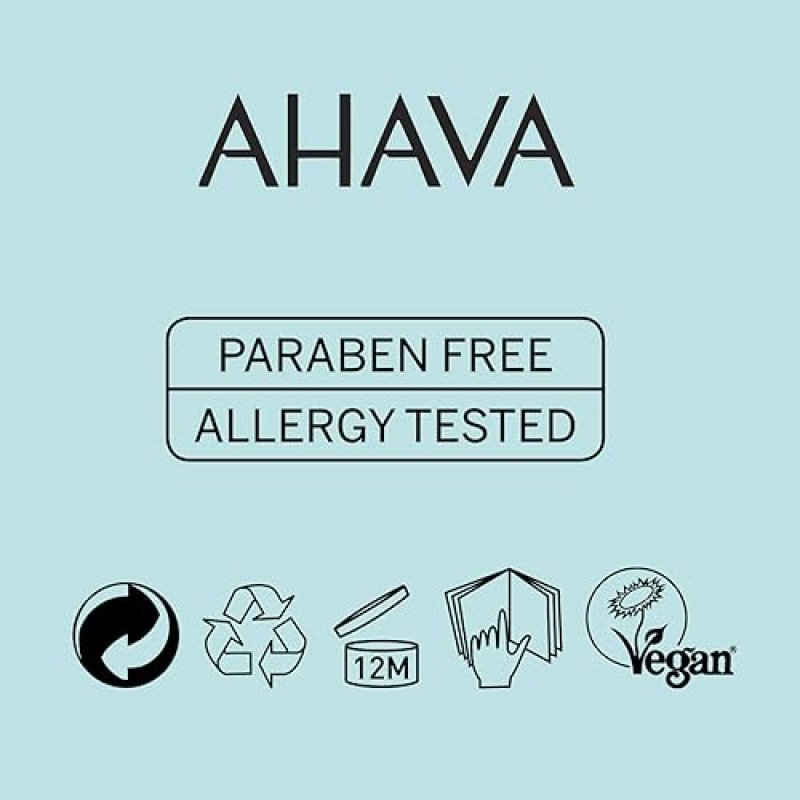 AHAVA MENS MINERAL HAND CREAM WITH GINGER, GINSENG GREEN TEA NOURISHING, FAST-ABSORBING 3.4OZ