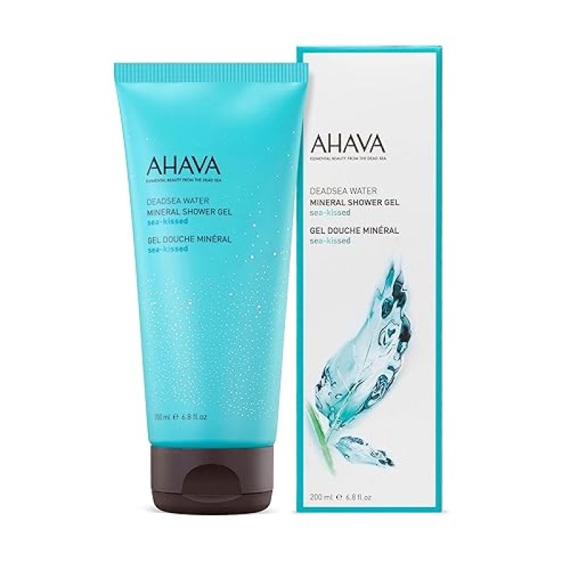 AHAVA DEAD SEA MINERAL SHOWER GEL WITH OSMOTER ZINC REFRESHES, CLEANSES RELAXES