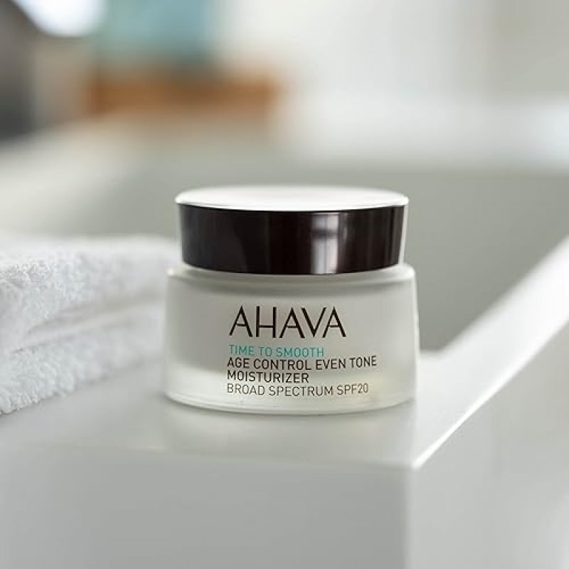 AHAVA BRIGHTENING CREAM SPF20 HYDRATE, BRIGHTEN PROTECT SKIN WITH OSMOTER VF COMPLEX 1.7OZ
