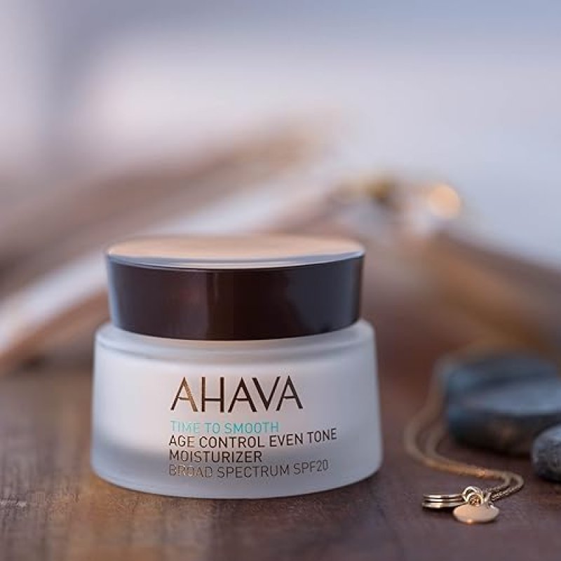 AHAVA BRIGHTENING CREAM SPF20 HYDRATE, BRIGHTEN PROTECT SKIN WITH OSMOTER VF COMPLEX 1.7OZ