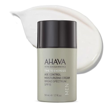 AHAVA MENS AGE CONTROL MOISTURIZER SPF15 FAST-ABSORBING HYDRATING CREAM WITH OSMOTER, 1.7OZ