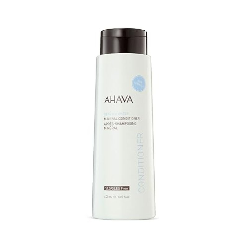 AHAVA DEAD SEA MINERAL CONDITIONER 13.5OZ HYDRATING, NOURISHING, GENTLE FOR ALL HAIR TYPES