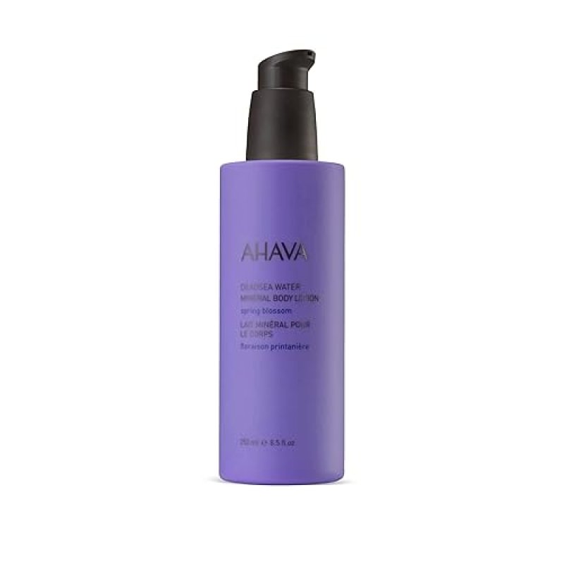 AHAVA DEAD SEA MINERAL BODY LOTION 8.5OZ HYDRATING, SKIN REFINING WITH OSMOTER ALOE VERA