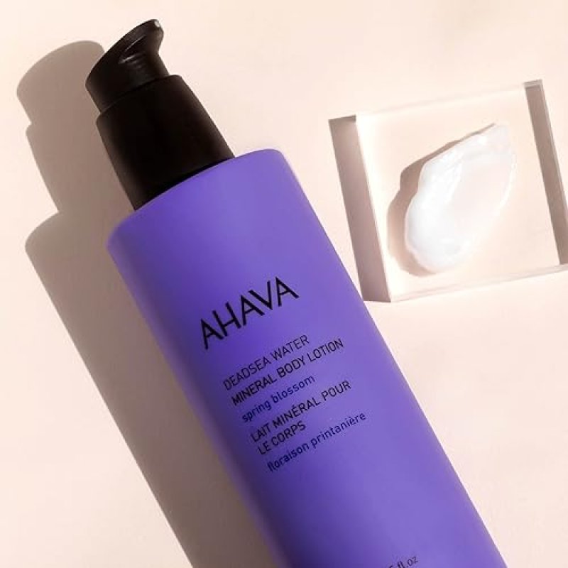 AHAVA DEAD SEA MINERAL BODY LOTION 8.5OZ HYDRATING, SKIN REFINING WITH OSMOTER ALOE VERA