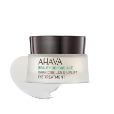AHAVA BEAUTY BEFORE AGE EYE TREATMENT CREAM - REDUCES DARK CIRCLES, PUFFINESS AGING SIGNS