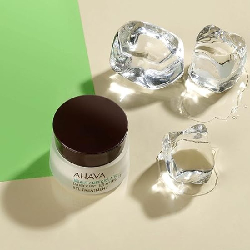 AHAVA BEAUTY BEFORE AGE EYE TREATMENT CREAM - REDUCES DARK CIRCLES, PUFFINESS AGING SIGNS