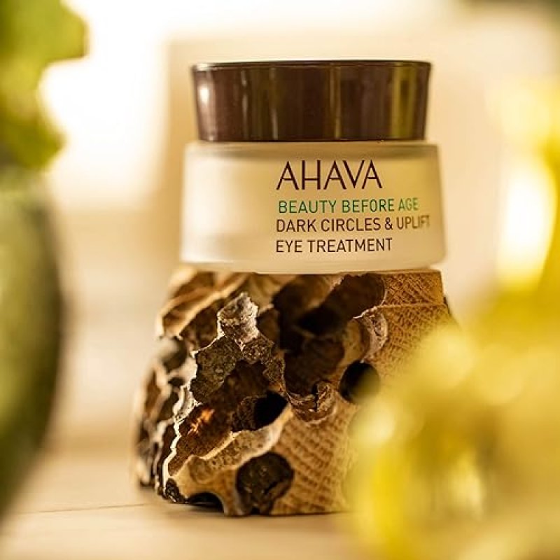 AHAVA BEAUTY BEFORE AGE EYE TREATMENT CREAM - REDUCES DARK CIRCLES, PUFFINESS AGING SIGNS