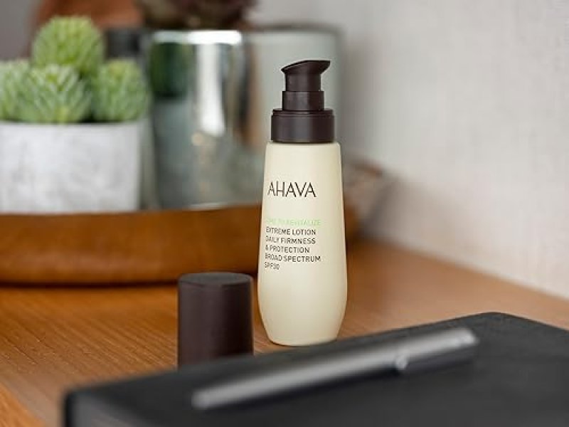 AHAVA EXTREME DAILY FIRMNESS LOTION SPF30 LIGHTWEIGHT MOISTURIZER WITH OSMOTER GOJI BERRY