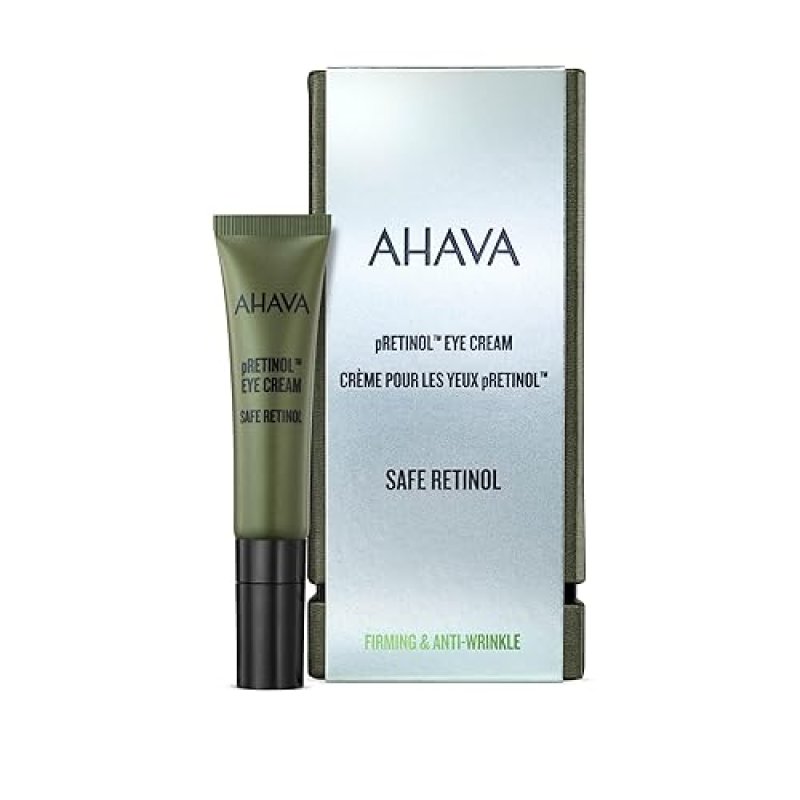 AHAVA SAFE PRETINOL EYE CREAM WITH DEAD SEA OSMOTER ANTI-AGING, FIRMING, WRINKLE REDUCTION