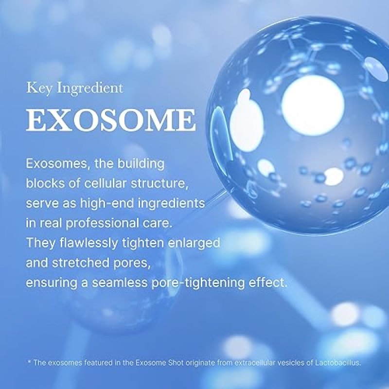 MEDICUBE EXOSOME SHOT ZERO 7,500 PPM FACIAL SERUM WITH AHA BHA PHA FOR PORE SKIN TEXTURE