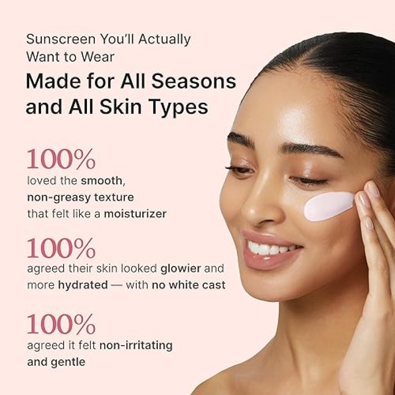 MEDICUBE NO CAST JUST GLOW SPF 50 SUNSCREEN LIGHTWEIGHT HYDRATING FACE SUNSCREEN WITH PEPTIDES CICA