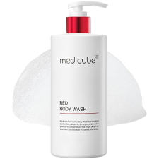 MEDICUBE RED BODY WASH 14.1OZ LOW PH HYDRATING CLEANSER WITH SALICYLIC HYALURONIC ACID