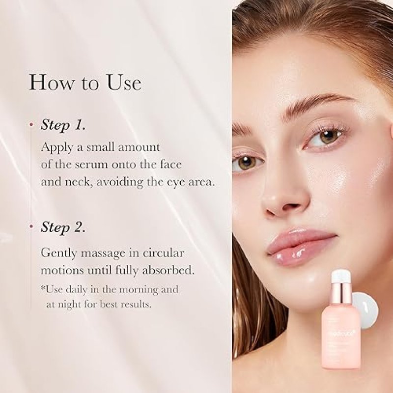 MEDICUBE TRIPLE COLLAGEN SERUM 1.85OZ WITH NIACINAMIDE HYALURONIC ACID FOR RADIANT SKIN