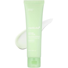 MEDICUBE EXOSOME CICA TEA TREE CREAM FOR SENSITIVE SKIN - REDUCES REDNESS BREAKOUTS, 1.7 OZ