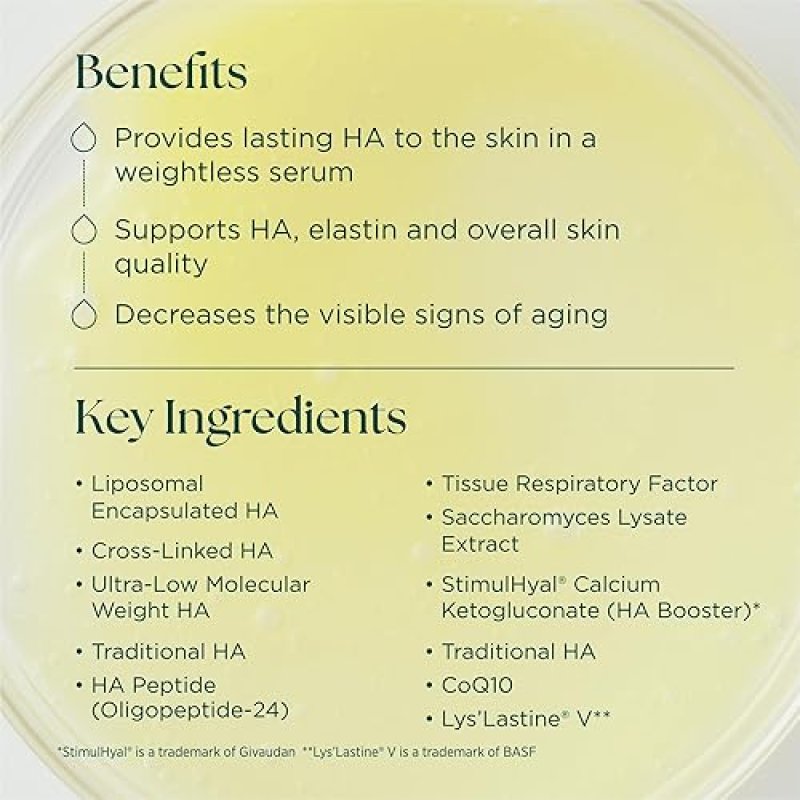 MARINI SKINSOLUTIONS HYLA3D FACE SERUM WITH PATENTED HYALURONIC ACID FOR HYDRATION ANTI-AGING