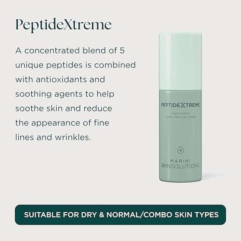 MARINI SKINSOLUTIONS PEPTIDEXTREME ANTI-AGING FACE MOISTURIZER - HYDRATES REDUCES WRINKLES
