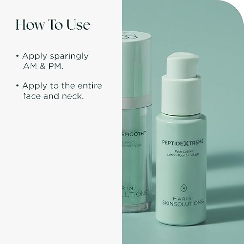 MARINI SKINSOLUTIONS PEPTIDEXTREME ANTI-AGING FACE MOISTURIZER - HYDRATES REDUCES WRINKLES