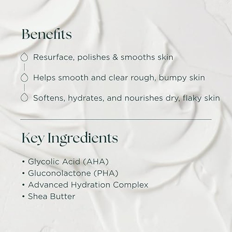 MARINI SKINSOLUTIONS BODYTX AHA PHA BODY LOTION WITH GLYCOLIC ACID SHEA BUTTER, 4 OZ
