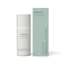 MARINI SKINSOLUTIONS BIOREFINE AHA FACE CREAM WITH GLYCOLIC HYALURONIC ACID, 4 OZ, USA MADE