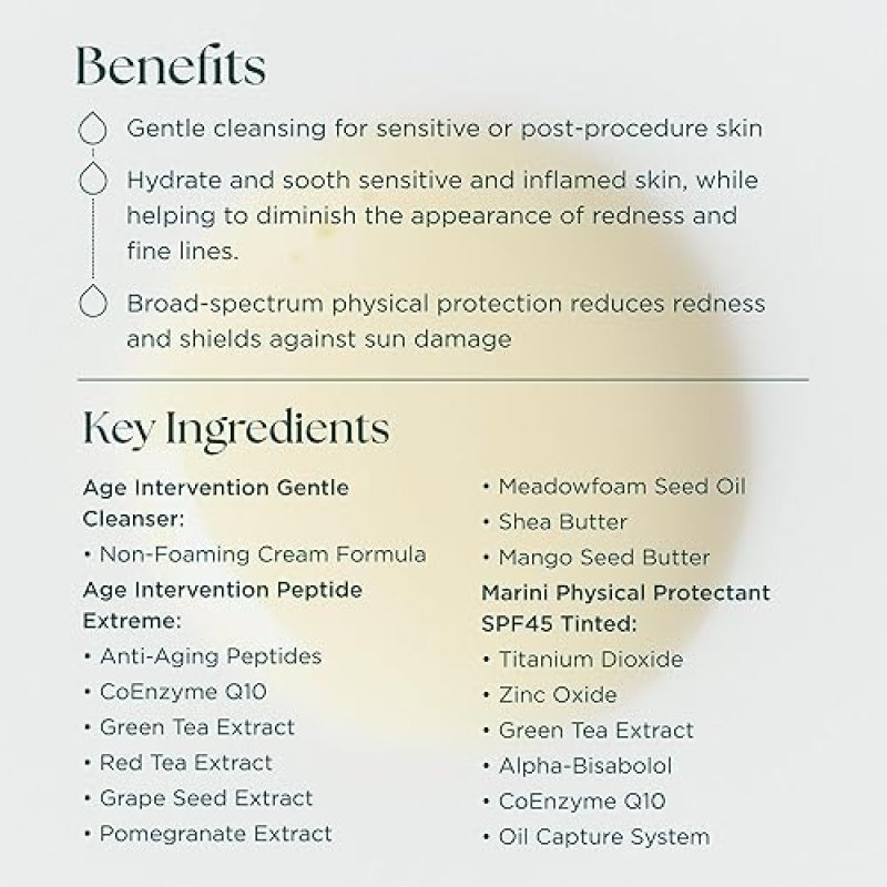 MARINI SKINSOLUTIONS POSTTX 1 RECOVERY SYSTEM FOR MILD AESTHETIC PROCEDURES HYDRATES PROTECTS