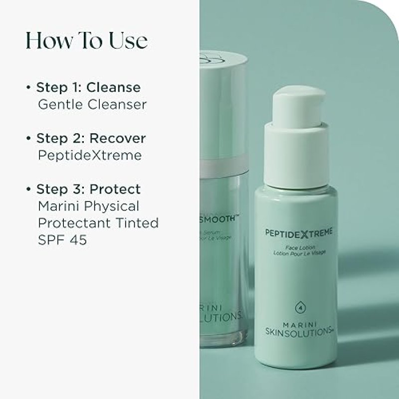 MARINI SKINSOLUTIONS POSTTX 1 RECOVERY SYSTEM FOR MILD AESTHETIC PROCEDURES HYDRATES PROTECTS