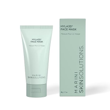 MARINI SKINSOLUTIONS HYLA3D FACE MASK HYDRATING HYALURONIC ACID TREATMENT FOR FINE LINES, 1 OZ