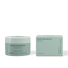 MARINI SKINSOLUTIONS RESURFACE PEEL PADS WITH GLYCOLIC SALICYLIC ACID FOR TEXTURE WRINKLES