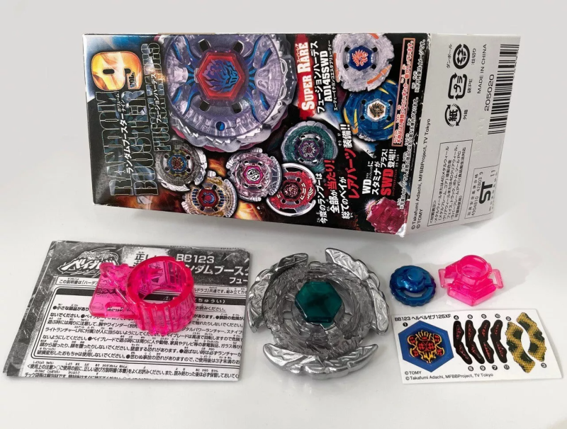 BEYBLADE BB-123 TAKARA TOMY 2012 HELL BEELZEB 125XF METAL FURY