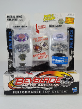 BEYBLADE METAL MASTERS WING SMASH 2 PACK EARTH EAGLE & DARK LIBRA
