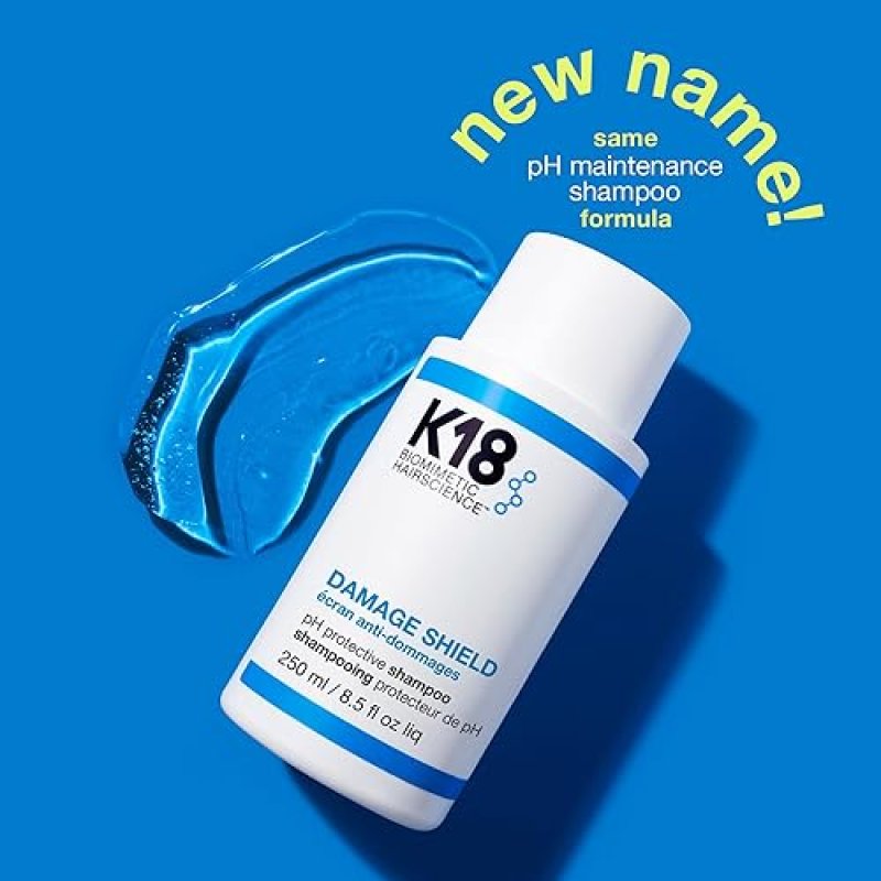 K18 DAMAGE CONTROL TRIO DAMAGE SHIELD SHAMPOO, CONDITIONER 4-MINUTE REPAIR HAIR MASK
